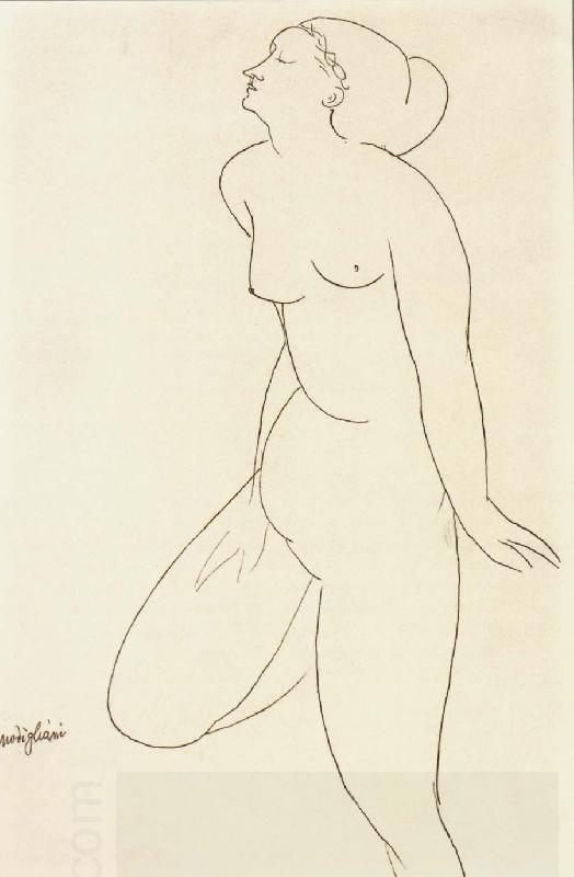 Amedeo Modigliani Standing Female nude China oil painting art